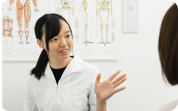 問診の様子